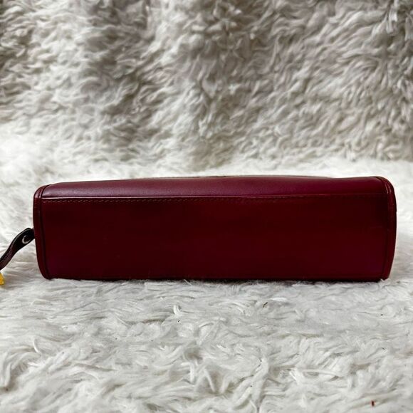 CARTIER Zip clutch multipurpose organizer Bag mast line Bordeaux Red Leather‎ - Picture 7 of 12